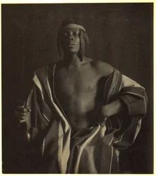 Un chef éthiopien, 1897, imprimé c.1902