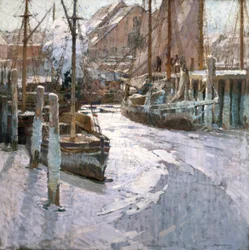 Navires pris dans la glace