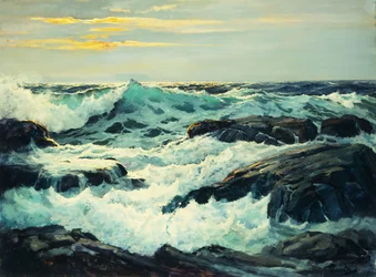 Vagues et promontoires