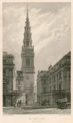 Église Saint-Bride, Fleet Street, Londres