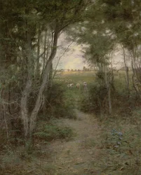 La brousse près de Heidelberg, Melbourne, 1898