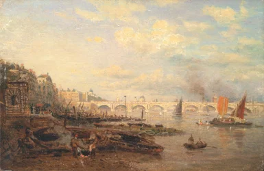 La Tamise et le pont de Waterloo depuis Somerset House
