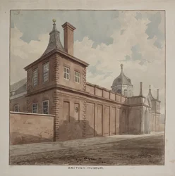 Vue du British Museum, Holborn, c.1807