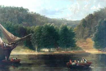 Scène de côte, 1835
