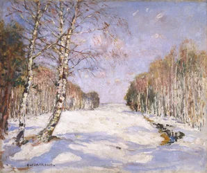 Ombres sur la neige, v. 1890-1918