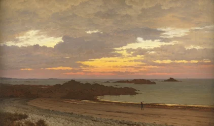 Soir sur la côte, 1887