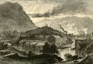 Petites Chutes, 1874