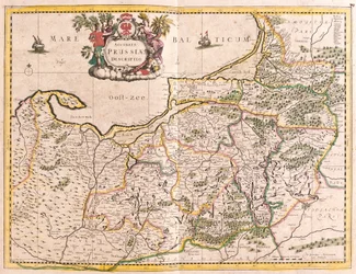Carte du Royaume de Prusse (Allemagne)