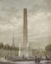 La colonne de la liberté vue du côté de Frederiksberg