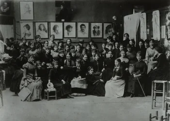 Académie Julian, Paris, groupe d