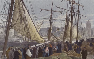 Dunkerque, Départ pour la pêche de la morue en Islande