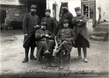 Première Guerre mondiale (1914-1918) : téléphonistes et secrétaires de l