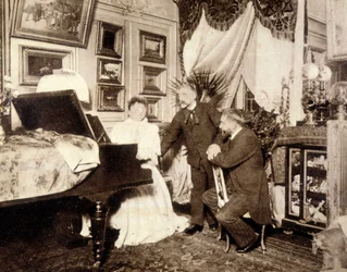 Mallarmé et Manet - photographie