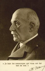 Maréchal Philippe Pétain, soldat français et chef de la France de Vichy