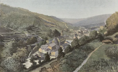 Plombières, Vue générale, prise à l