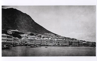 La Praya, Hong Kong, extrait de Illustrations de la Chine et de ses Habitants par J. Thompson, publié en 1873