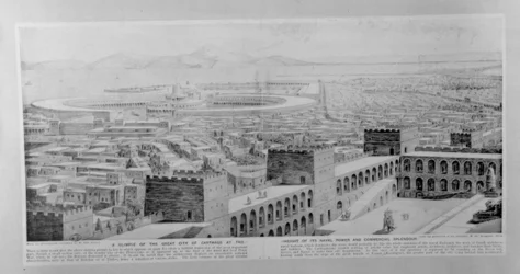 Un aperçu de la grande ville de Carthage à l