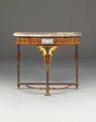 Une console Napoléon III, dans le style de Jacob, par Maison Millet, Paris, c.1865