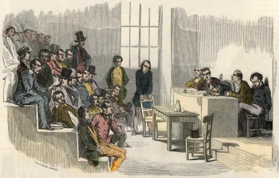 Une séance du concours d