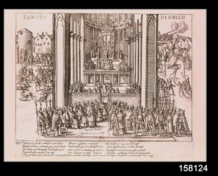 Abjuration de Henri IV (1553-1610) à Saint-Denis le 15 juillet 1593