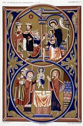 Adoration des Mages et présentation au Temple