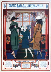Publicité pour le Grand Bazar de l