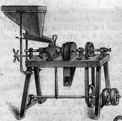 Machine agricole : un petit moulin à l
