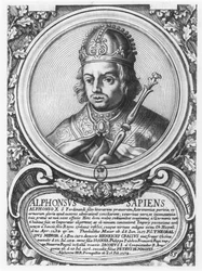 Alfonso X, le Sage (gravure)