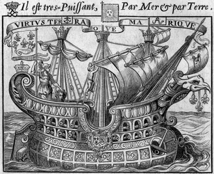 Allégorie de la puissance française : « Le navire de l