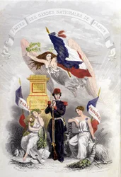 Allégorie des révolutions françaises