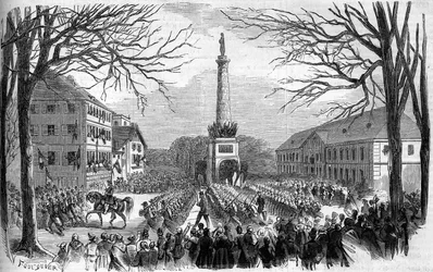 Annexion de la Savoie à la France, Chambéry, 28 mars