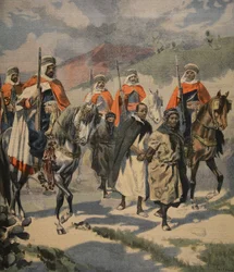 Arrestation des meurtriers du marquis de Mores en Tunisie