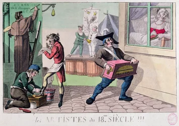 Artistes du XVIIIe siècle