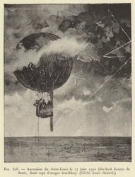 Ascension du Saint-Louis le 17 juin 1900 (dix-huit heures de durée, dont sept d