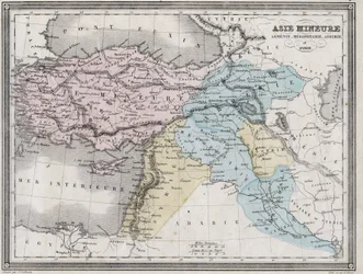 Asie Mineure, Arménie, Mésopotamie, Assyrie et Syrie dans l