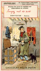 Avarice (chromolithographie)