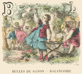 Bulles de savon — Balançoire