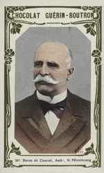 Baron de Courcel, Ambassadeur, Saint-Pétersbourg