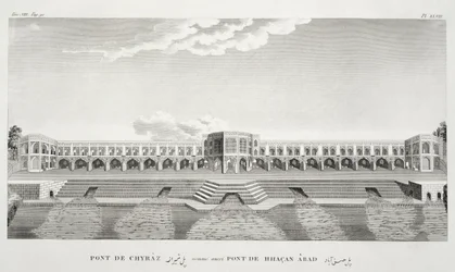 Pont de Chiraz, Ispahan, de Voyages du Chevalier Chardin en Perse, et autres Lieux d