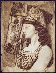 Brunnhilde, illustration pour 
