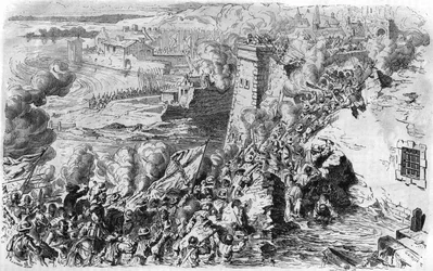 Capture de Lagny par Farnèse en 1590, d