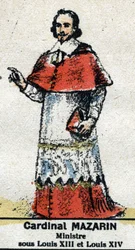 Cardinal Jules Mazarin (Giulio Raimondo Mazzarino) (1602-1661), homme d