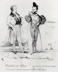 Caricature des Drames romantiques à l