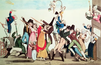 Caricature sur la Comète de 1811, vers 1811