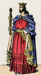 Dynastie carolingienne : Portrait de Louis IV, dit d