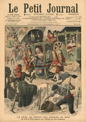 Célébration donnée par la Ville de Paris au profit des victimes des inondations dans le sud de la France, illustration du 