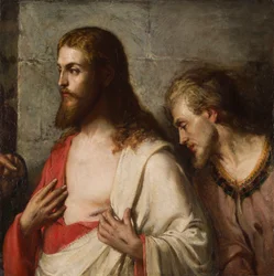 Christ et Saint Thomas (Fragment)