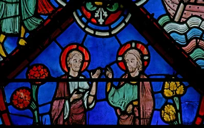 Le Christ commissionne Saint Thomas