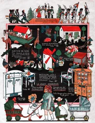 Jouets de Noël. 1923 (gravure)