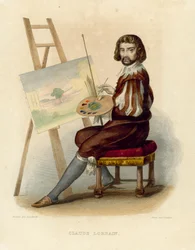 Claude Lorrain (gravure en couleur)
